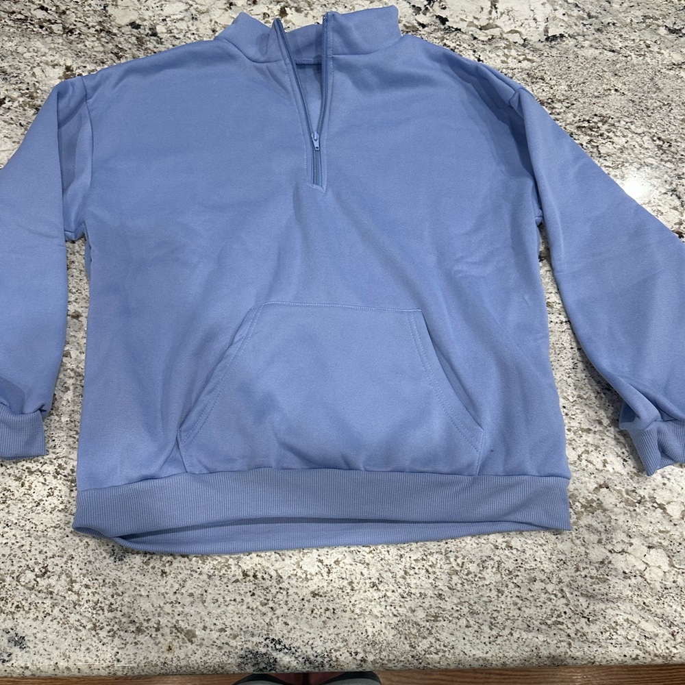 SHEIN Sky Blue Knit Top